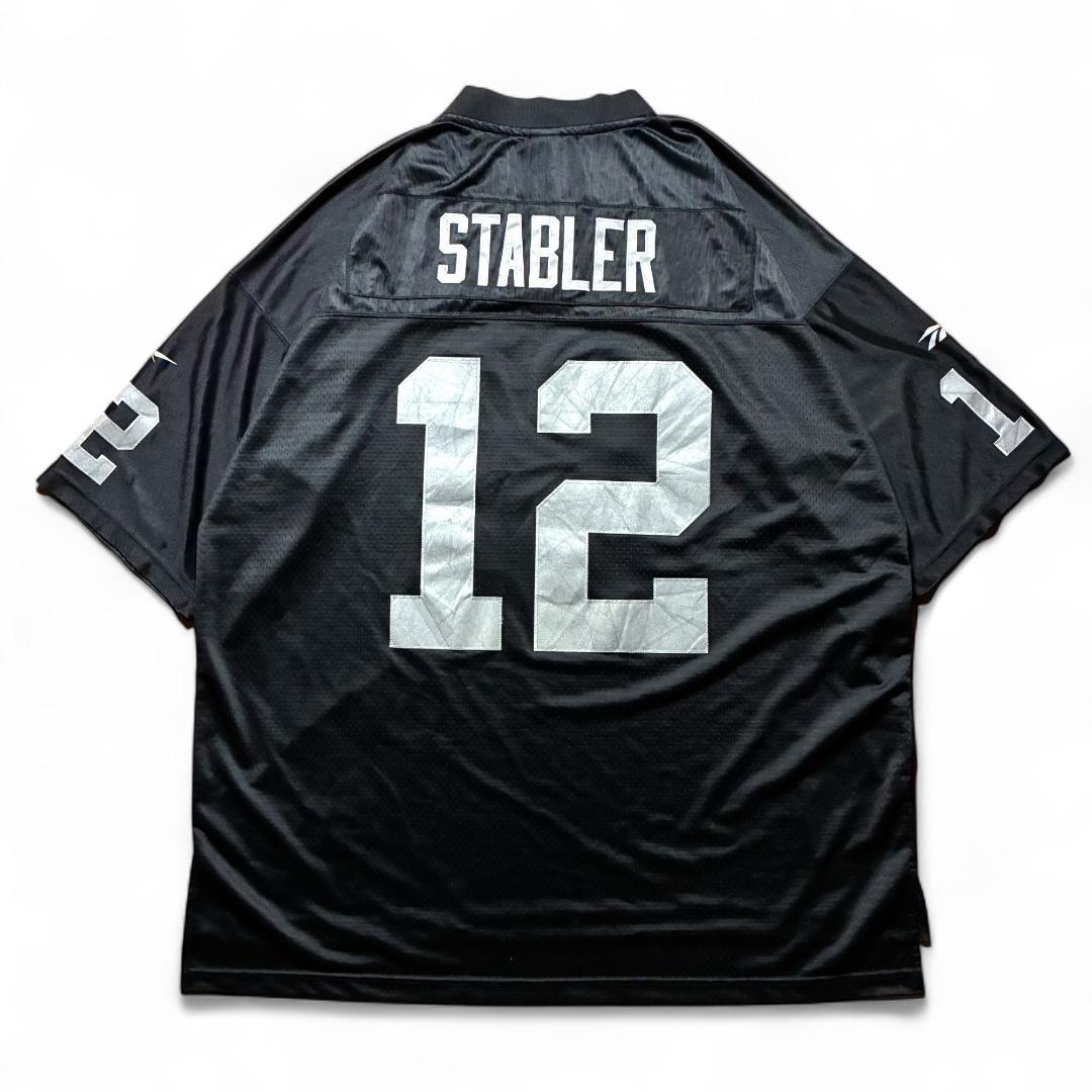 Reebok NFL レイダース 12 ステイブラー 復刻ジャージ 76年モデル