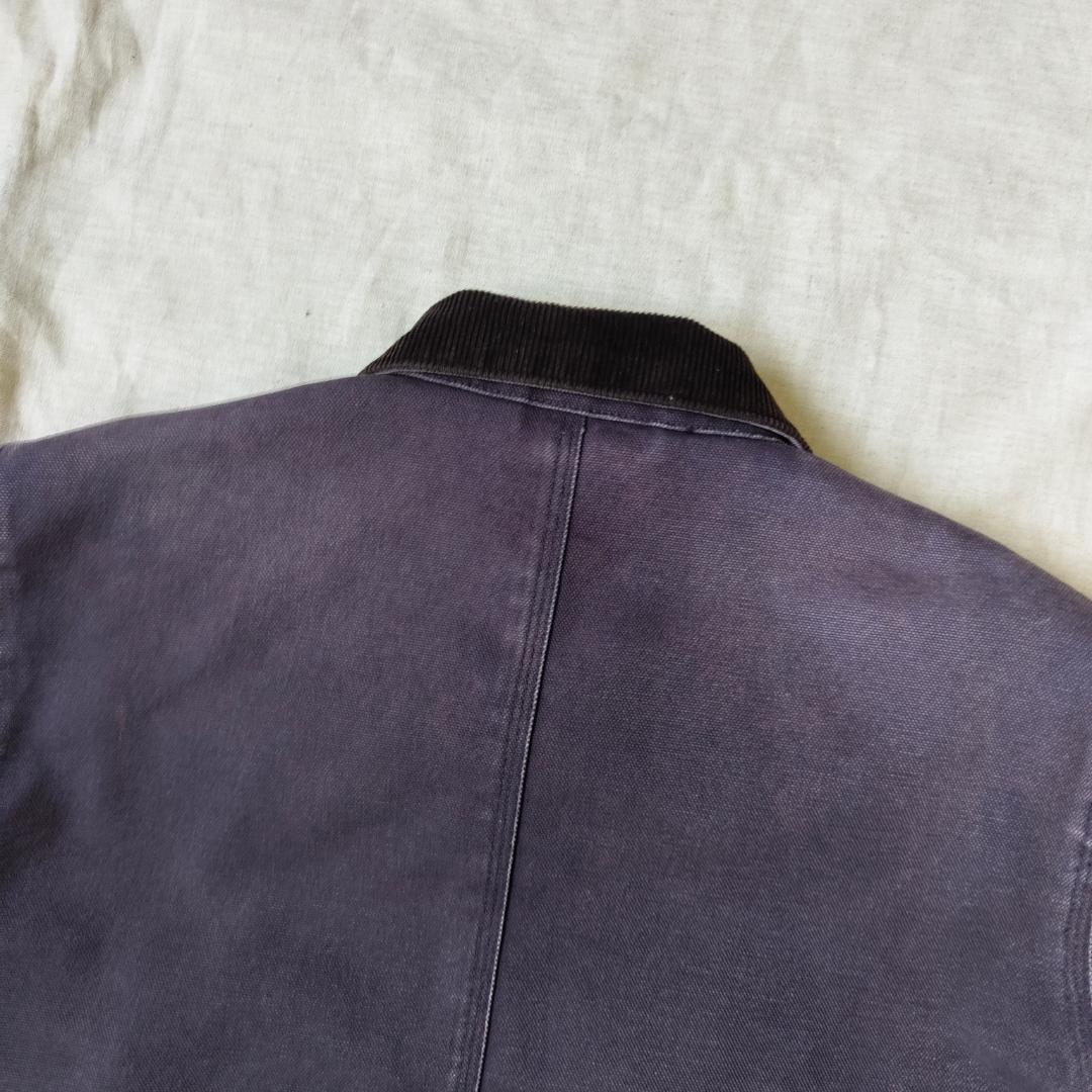 フェードハチノス カーハートWIP チョアコート ネイビー パープル S