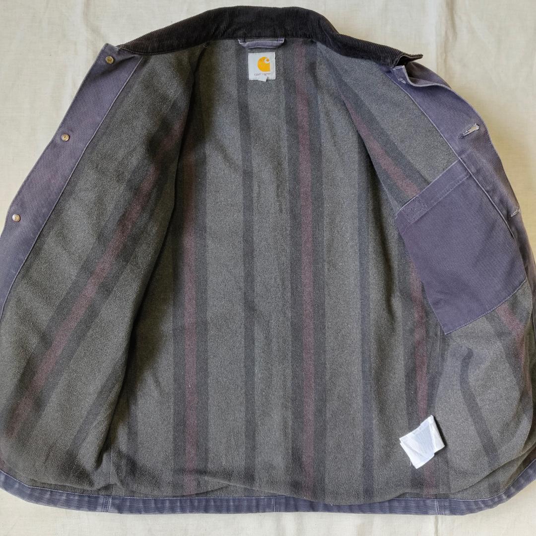 フェードハチノス カーハートWIP チョアコート ネイビー パープル S