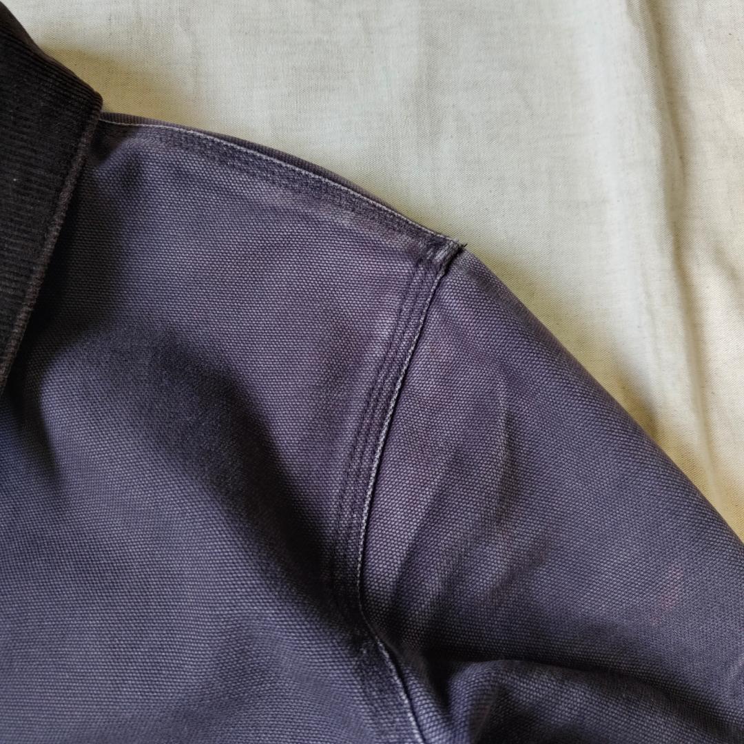 フェードハチノス カーハートWIP チョアコート ネイビー パープル S