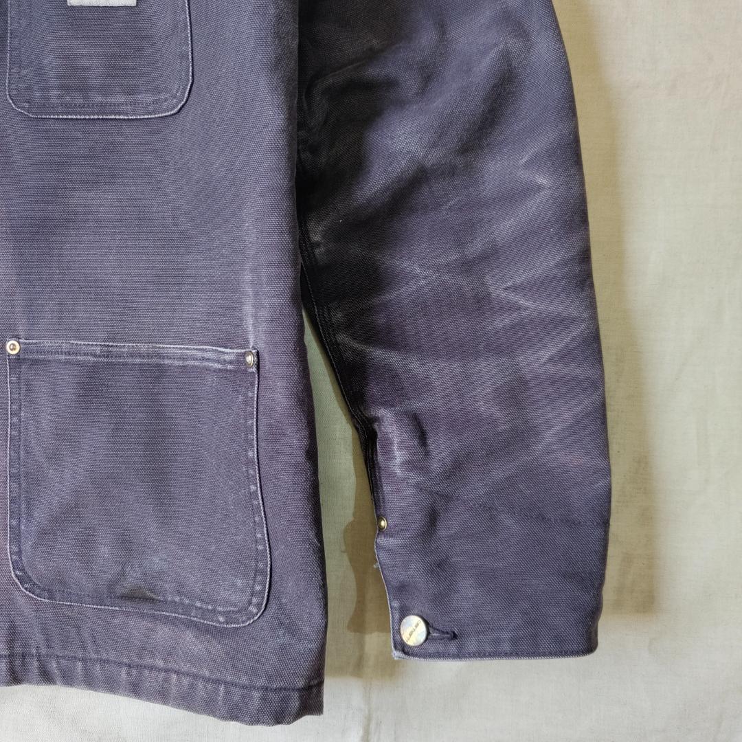 フェードハチノス カーハートWIP チョアコート ネイビー パープル S