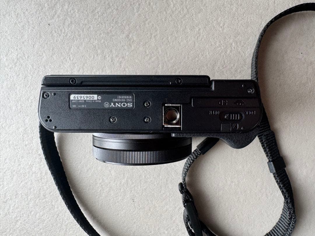 蒲焼　SONY RX100M3 コンパクトデジタルカメラ