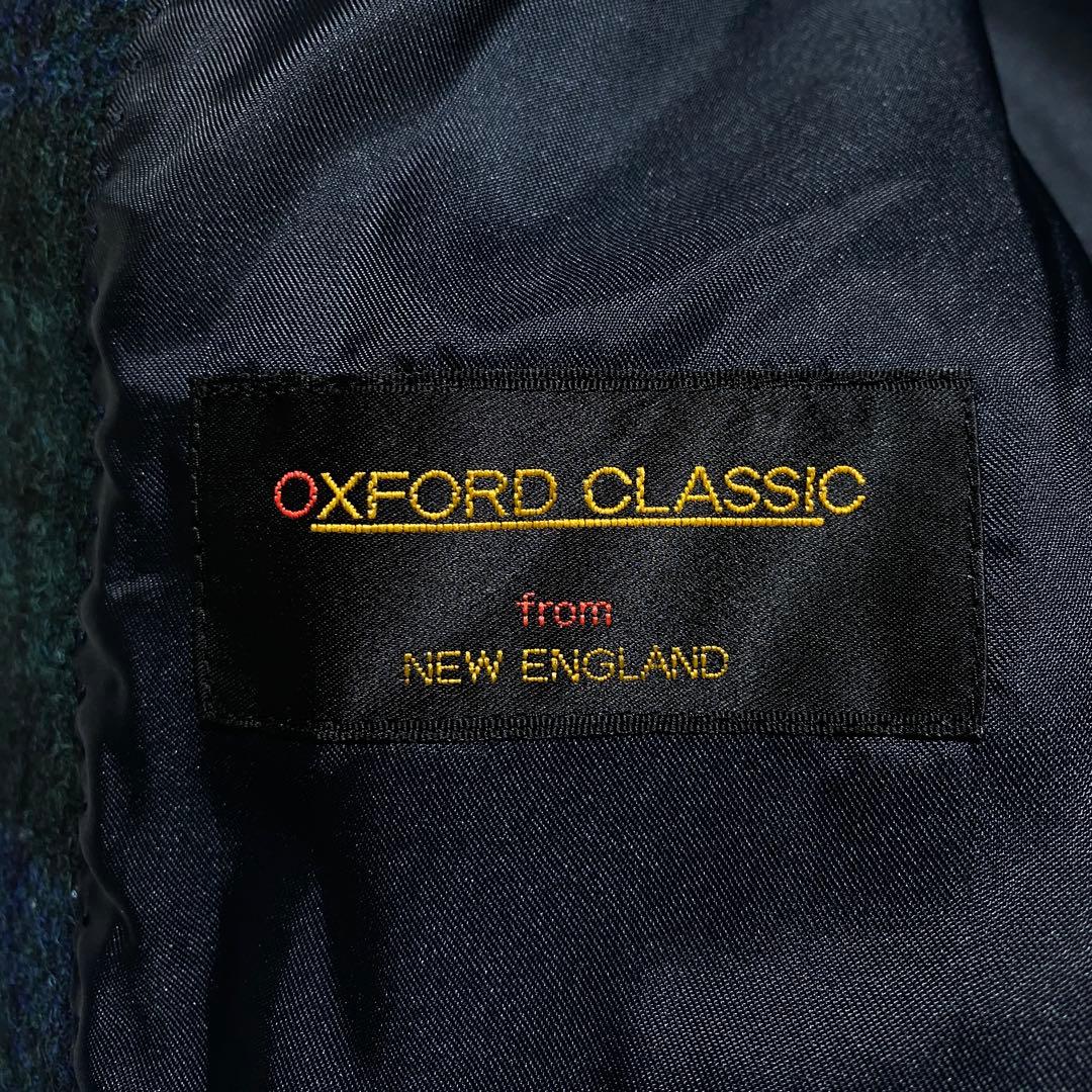 希少⭐︎オックスフォード ハリスツイード ウール チェック テーラードジャケット