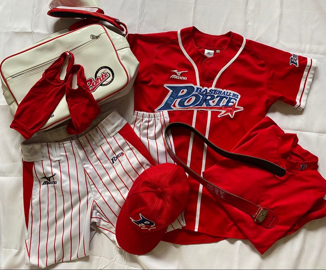 ポルテ　野球ユニフォーム　セット