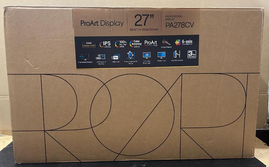 ディスプレイ・モニター本体 ASUS PA278CV