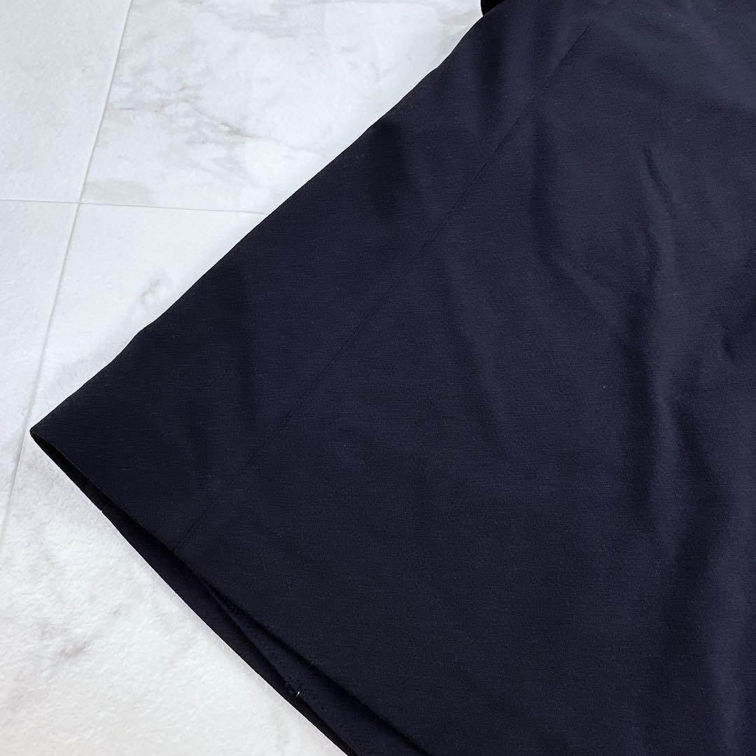 ボールジィTOMORROWLAND ドライアムンゼン クルーネックロングジレ　紺