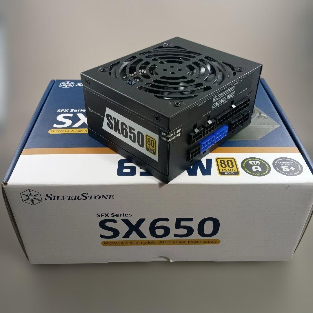 【中古美品】SilverStone SX650 SFX電源 650W