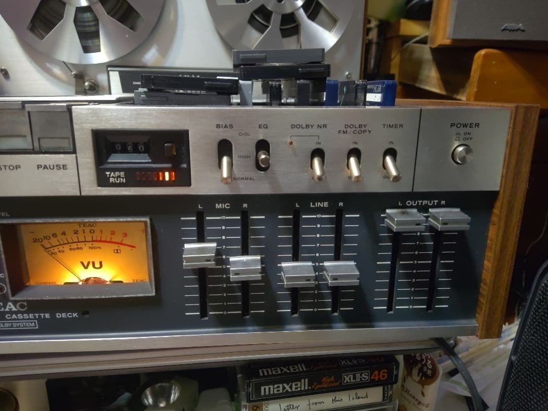 希少！名機！TEAC A-450 各ベルト交換済み再生良好　ワウフラッター良好