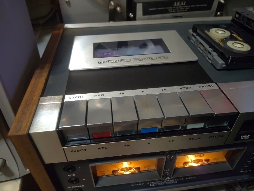 希少！名機！TEAC A-450 各ベルト交換済み再生良好　ワウフラッター良好