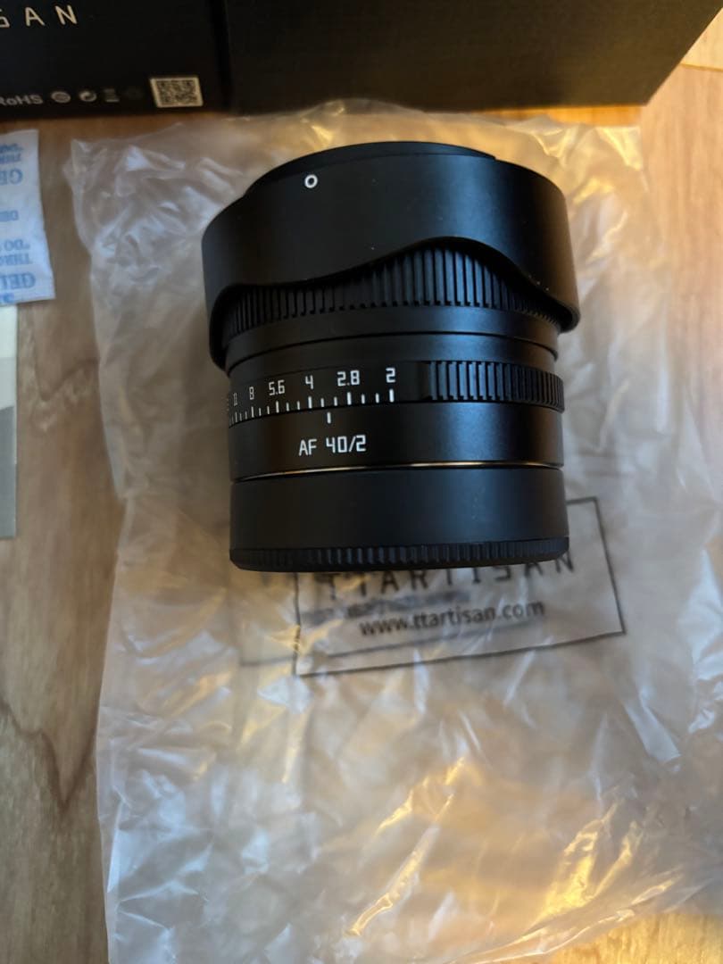 TT ARTISAN AF 40/2 単焦点レンズ sony