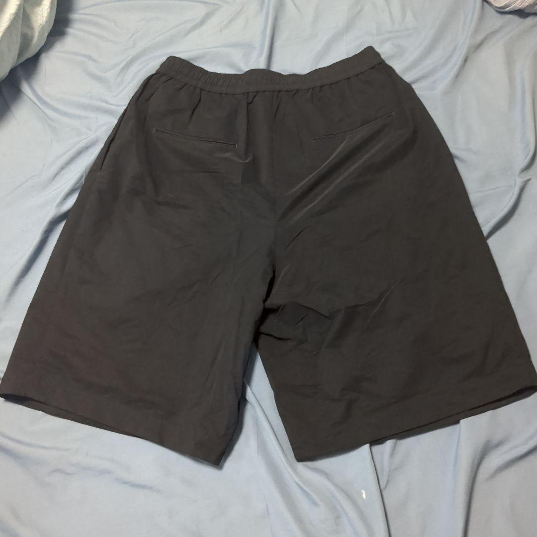ATON エイトン　STRETCH NYLON WIDE EASY SHORTS