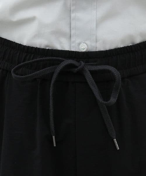 ATON エイトン　STRETCH NYLON WIDE EASY SHORTS