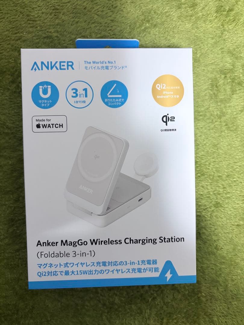 スマホアクセサリー ANKER MagGo Wireless Charging Station
