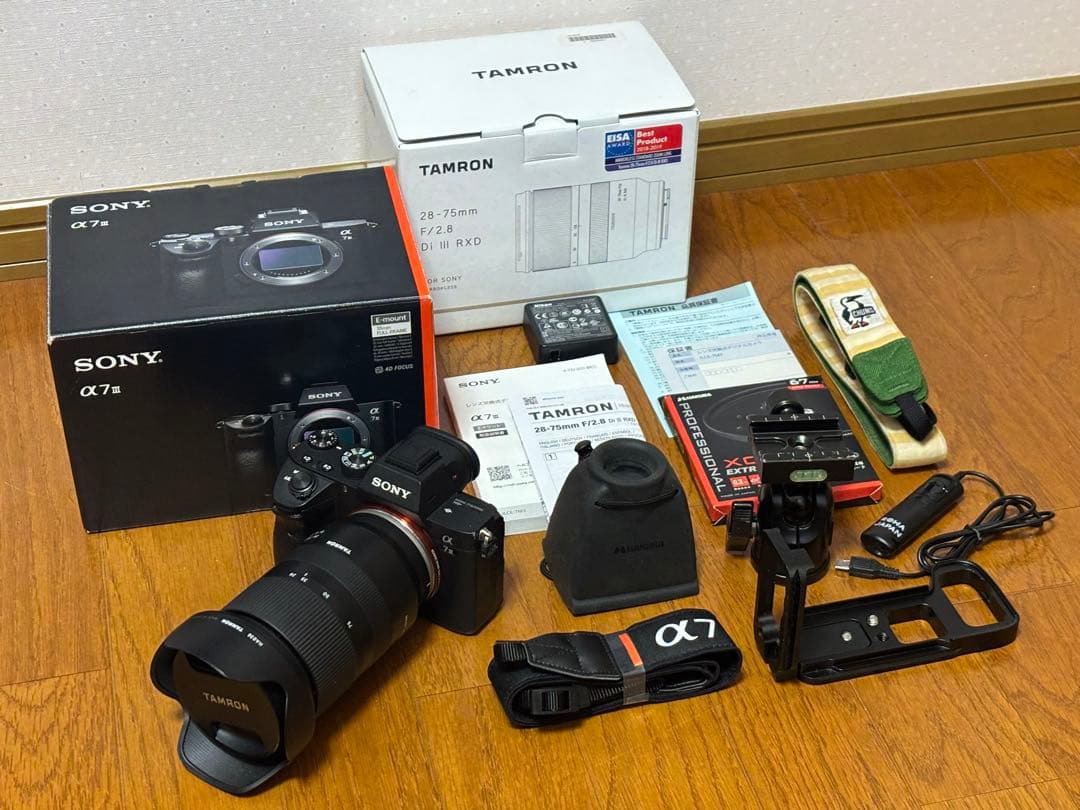 ソニーα7Ⅲ タムロン28-75mm F2.8 Di III RXDセット