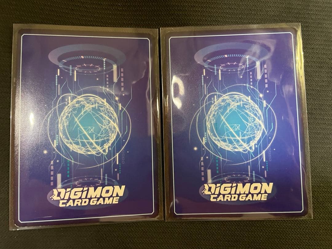 結城ダン&結城カナン　パラレル　2枚　デジカ　デジモンカード