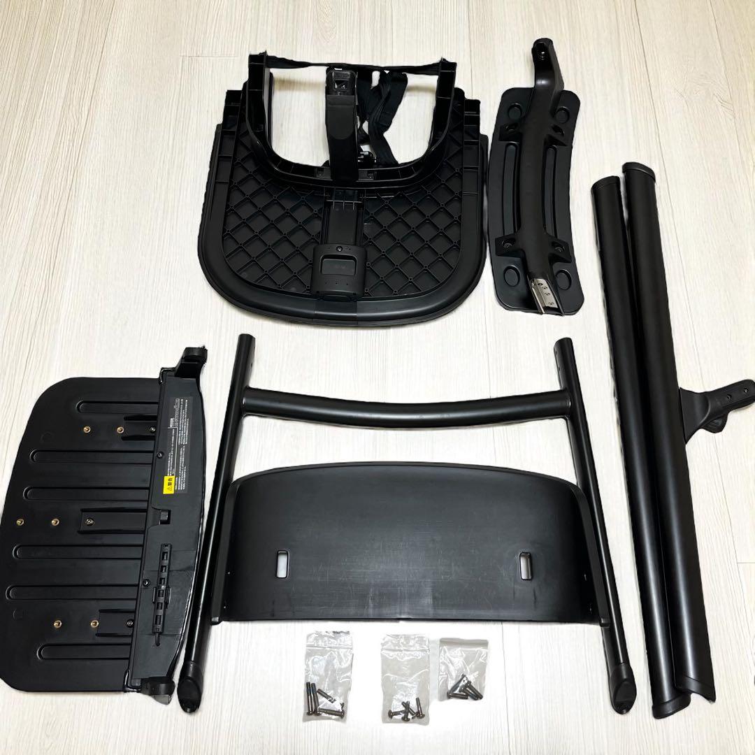 【訳あり】YATOMI ヤトミ　NOVUS ノウス　ベビーチェア ハイチェア　黒