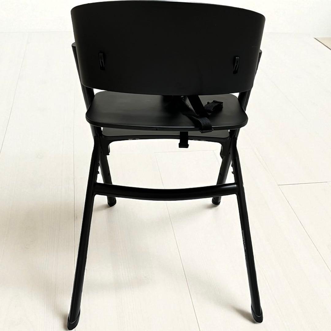 【訳あり】YATOMI ヤトミ　NOVUS ノウス　ベビーチェア ハイチェア　黒