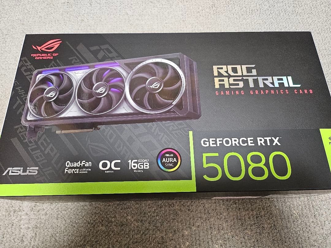 【中古】ASUS ROG Astral GeForce RTX 5080