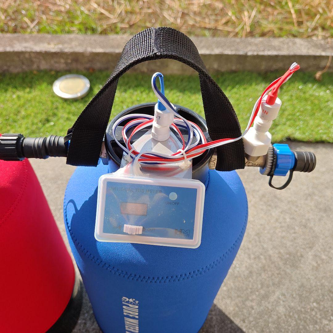 絢DK-works TDSモニター付 洗車用純水器 10L　2本