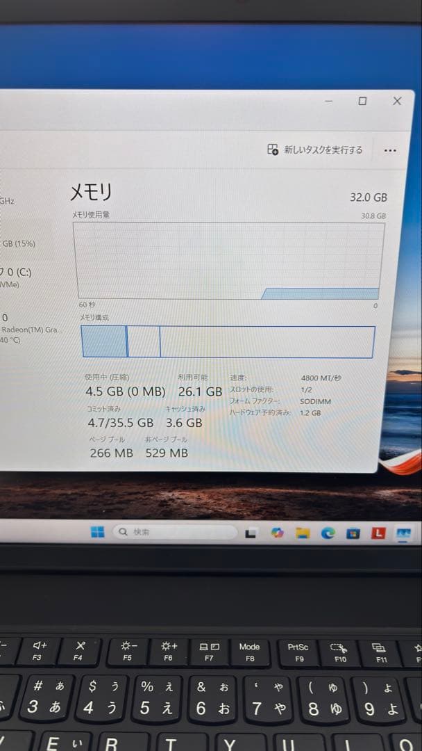 （通常未使用） 32GB Thinkpad L14 Gen5 Ryzen7