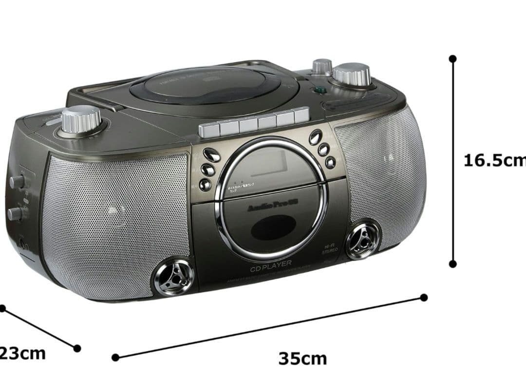 とうしょう★カラオケもできるCDラジカセ T-CDK-705