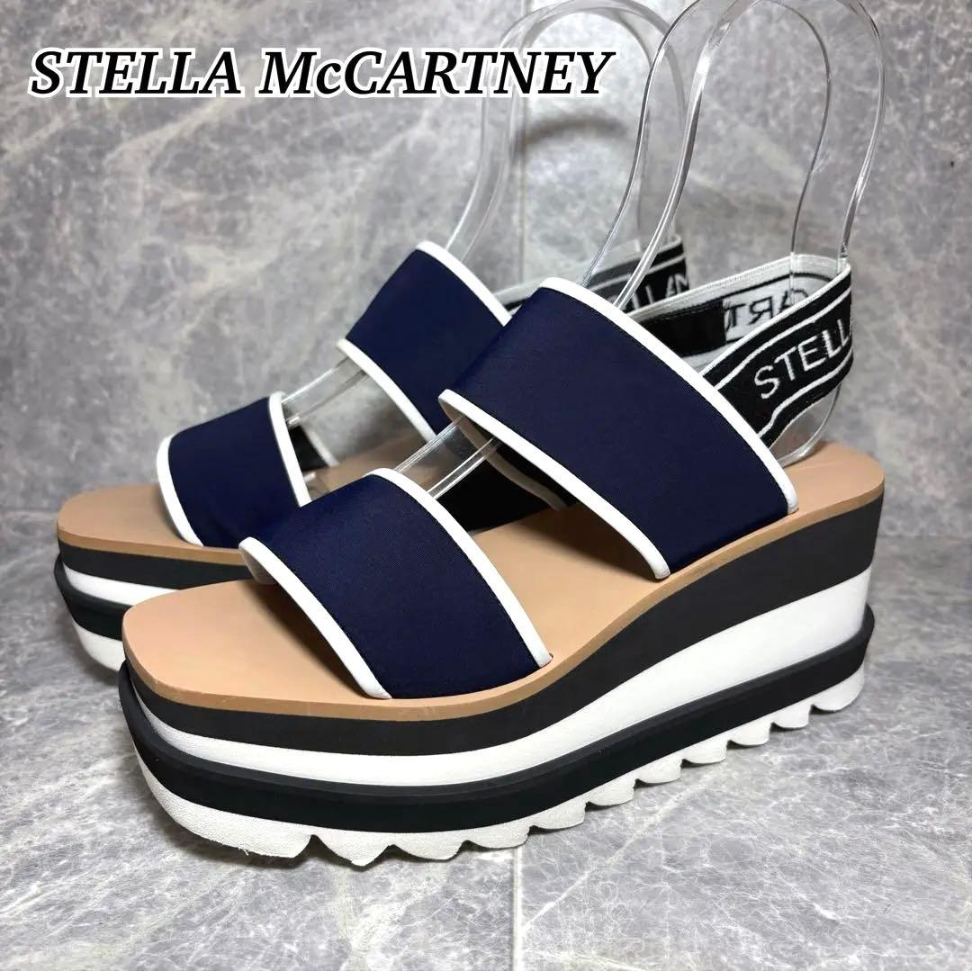 M*i様 ⭐︎ステラマッカートニー⭐︎ エリス　スニーク　サンダル　ネイビー　3