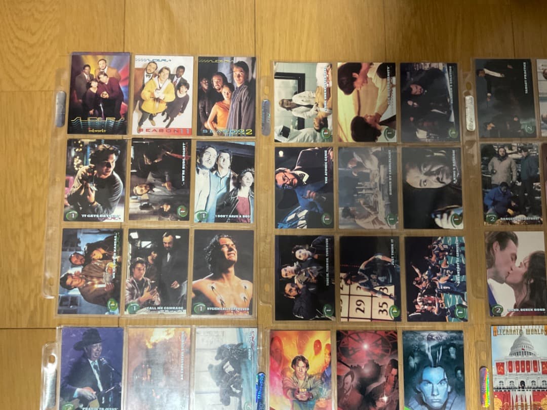 トレーディングカード　スライダーズ　アメリカンドラマ　英語版