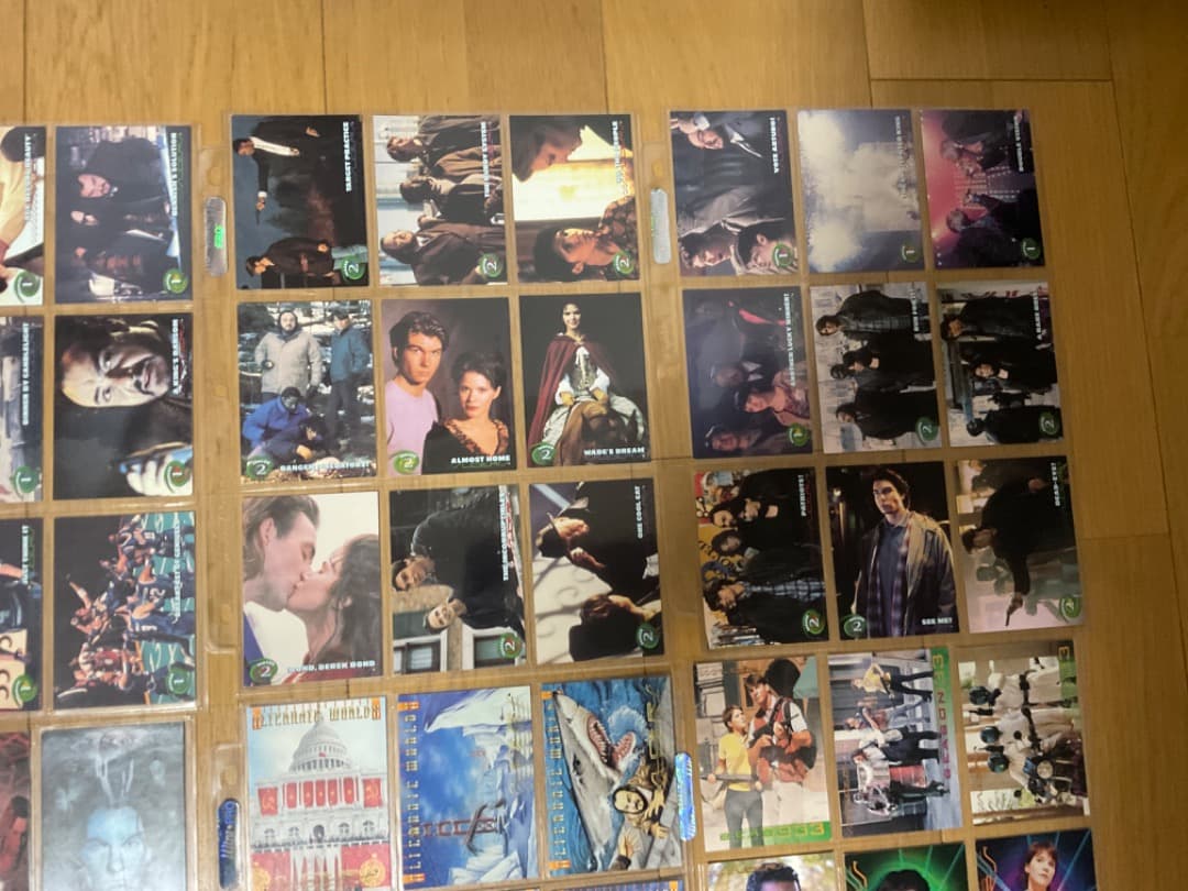 トレーディングカード　スライダーズ　アメリカンドラマ　英語版