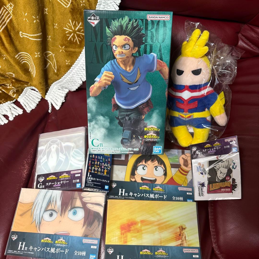 一番くじ 僕のヒーローアカデミア 紡がれる想い C賞 緑谷出久 E賞オールマイト