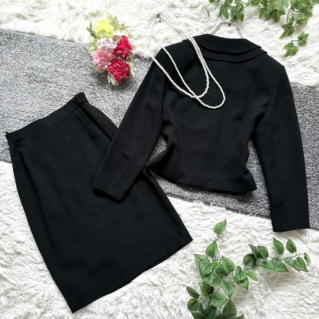 美品　クロエ　セットアップ　スカート　ブラックフォーマル　冠婚葬祭　Sサイズ