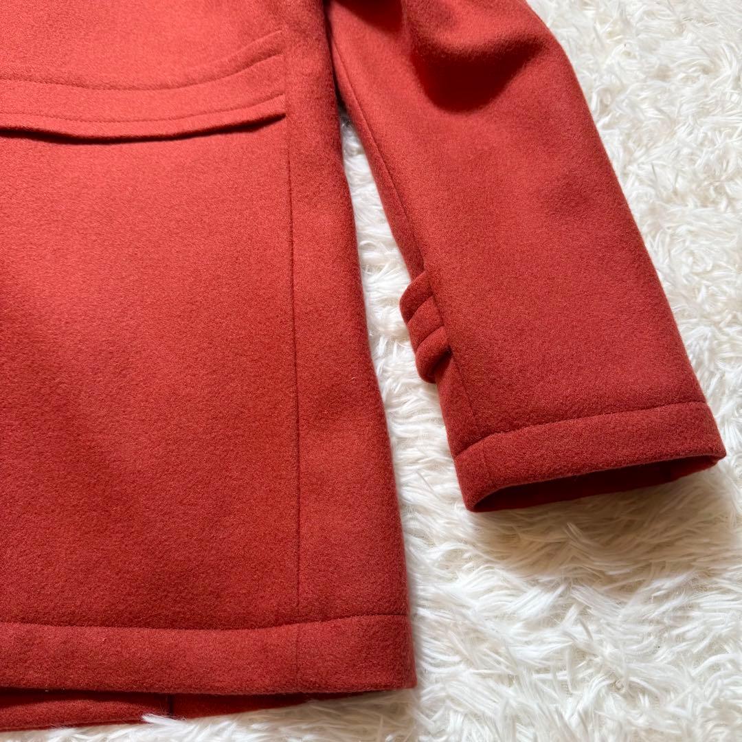 未使用に近い バーバリーブラックレーベル ダッフルコート ウール トグル