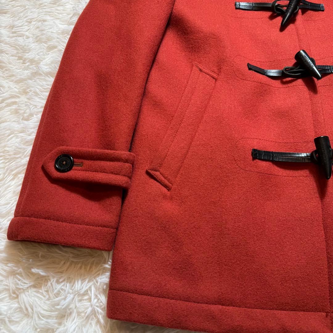 未使用に近い バーバリーブラックレーベル ダッフルコート ウール トグル