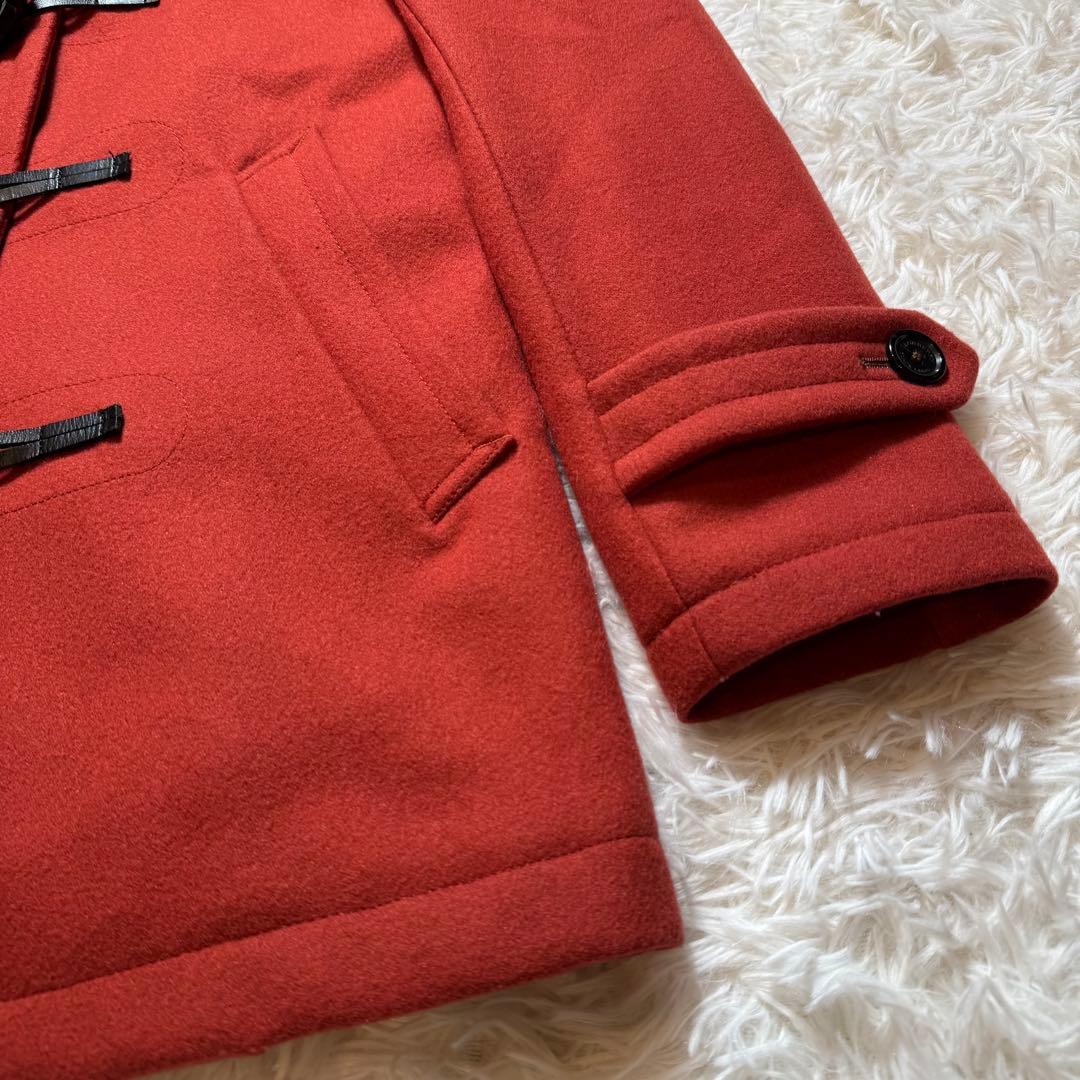 未使用に近い バーバリーブラックレーベル ダッフルコート ウール トグル