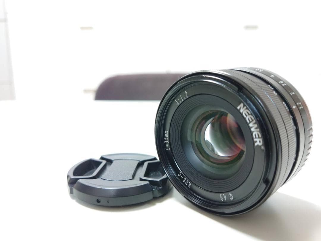 美品⭐NEEWER 35mm F1.2 ソニーEマウント 単焦点レンズ SONY