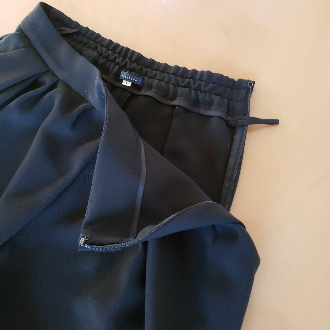 yunahica ジョーゼット　ストレッチディパンツ