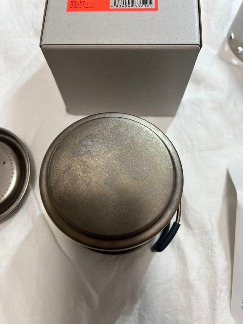 エバニュー　Ti Mug pot 500 ストーブセット【24時間以内に発送】