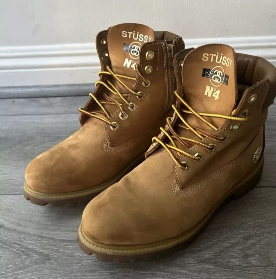 【流通少なめ】STUSSY x Timberland プレミアムブーツ