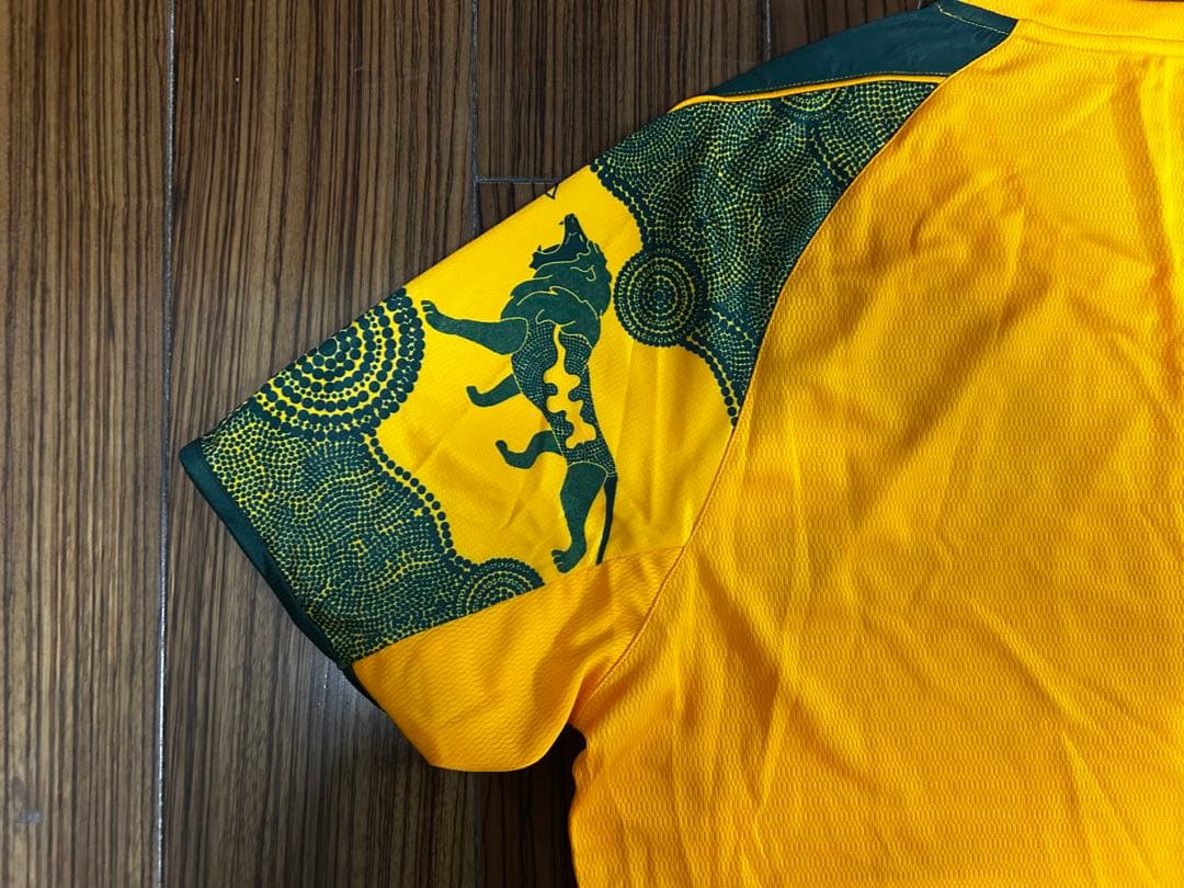 アシックス　オーストラリア代表 ワラビーズ　ライオンズツアーシャツ　L