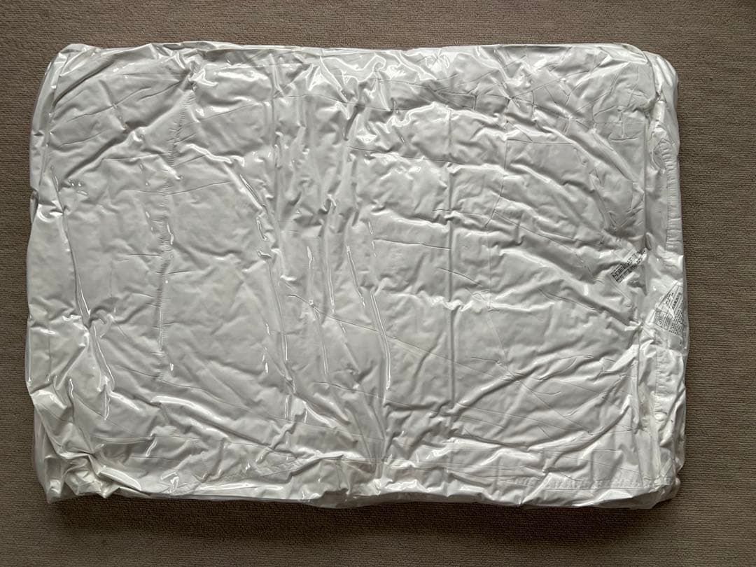 【無印良品】グレー羽毛掛ふとん・二層式・薄型/SD 170×210cm 良品計画