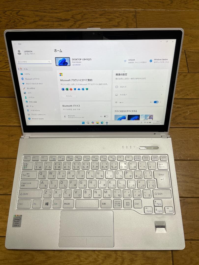 LIFEBOOK FMVS90MW SH90M ノートPC タッチスクリーン