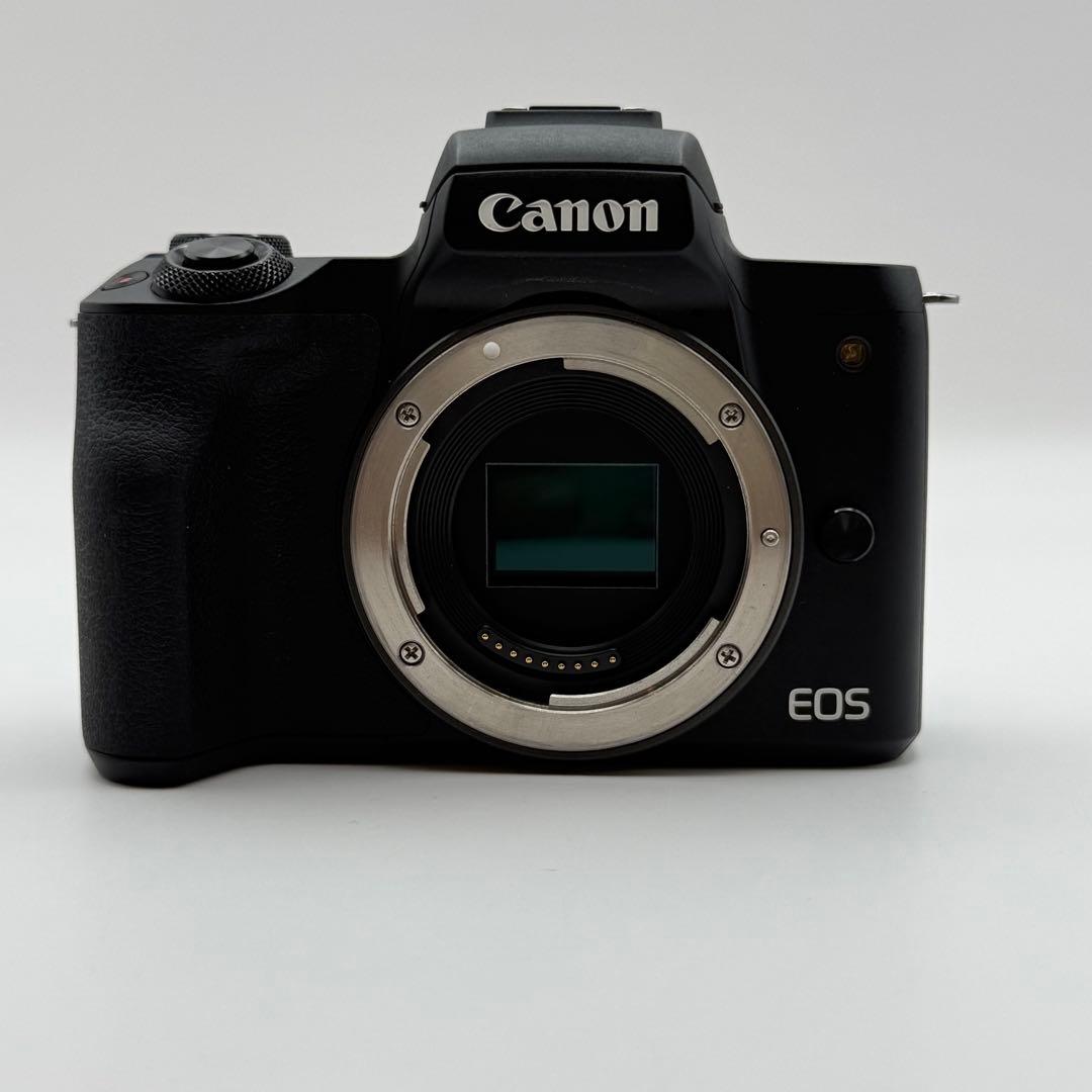 【美品】Canon EOS Kiss M ブラック レンズ付き