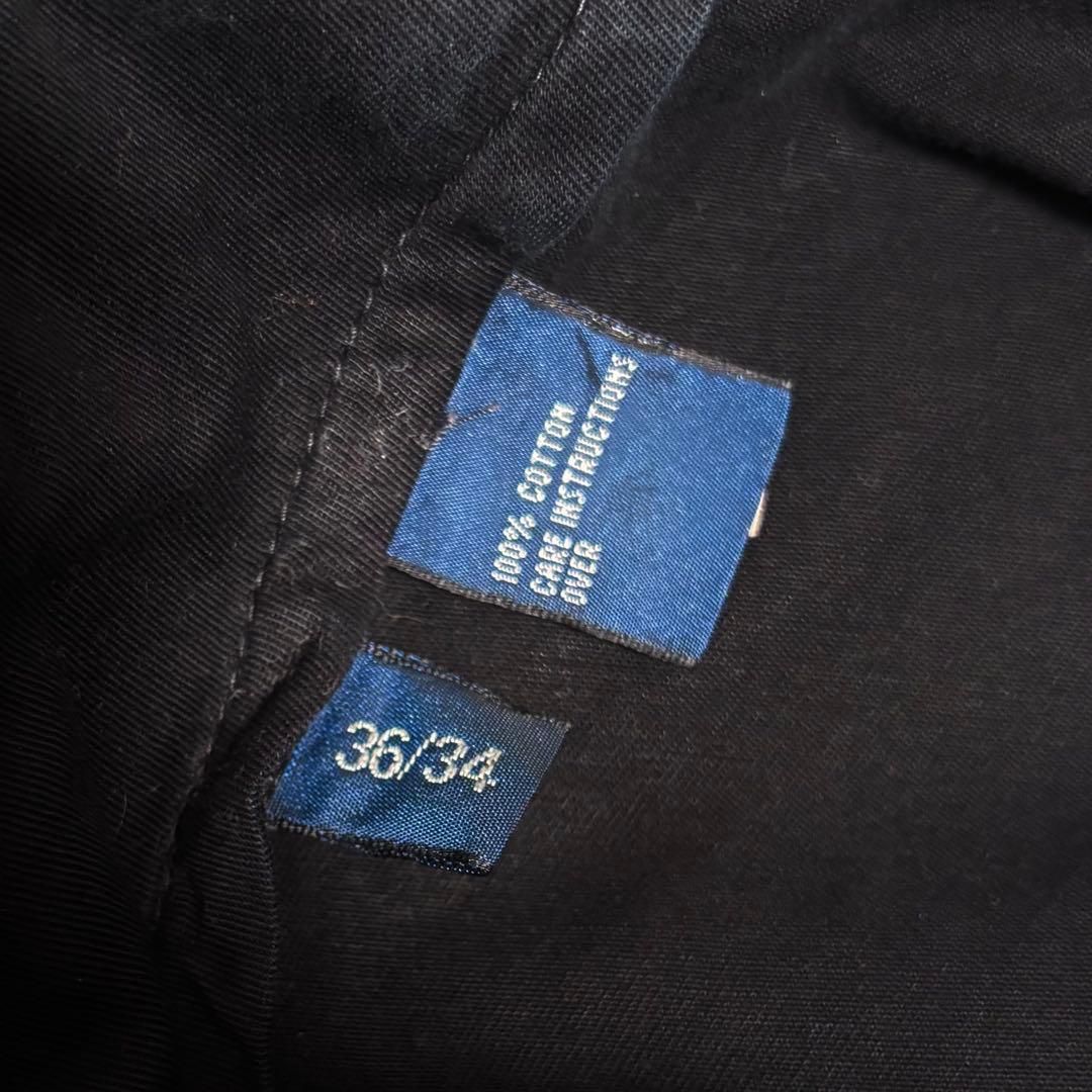 90s 00s古着　ラルフローレン ANDREW チノパン　ポロチノ　ツータック