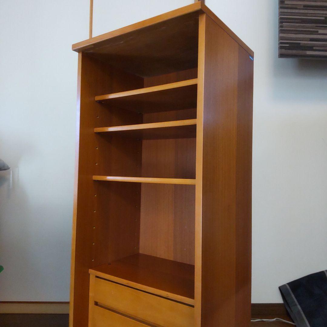 カリモク　キャビネット　ラック　本棚