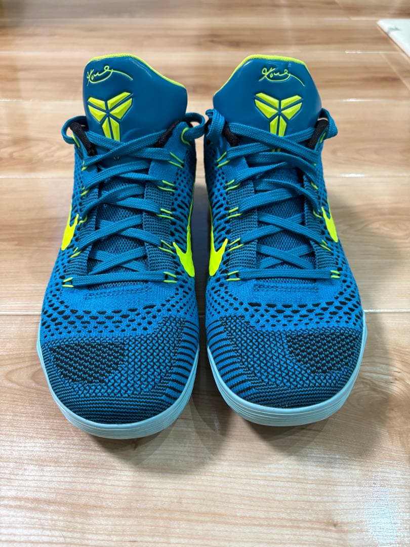 コービー9 エリートLOWプロトロ　Neo Turquoise and Volt