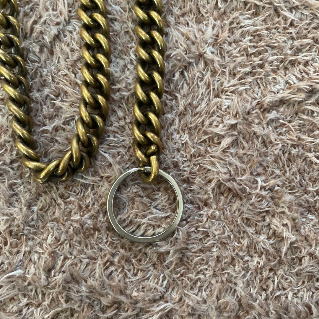 WEIRDO ブロンズ ウォレットチェーン