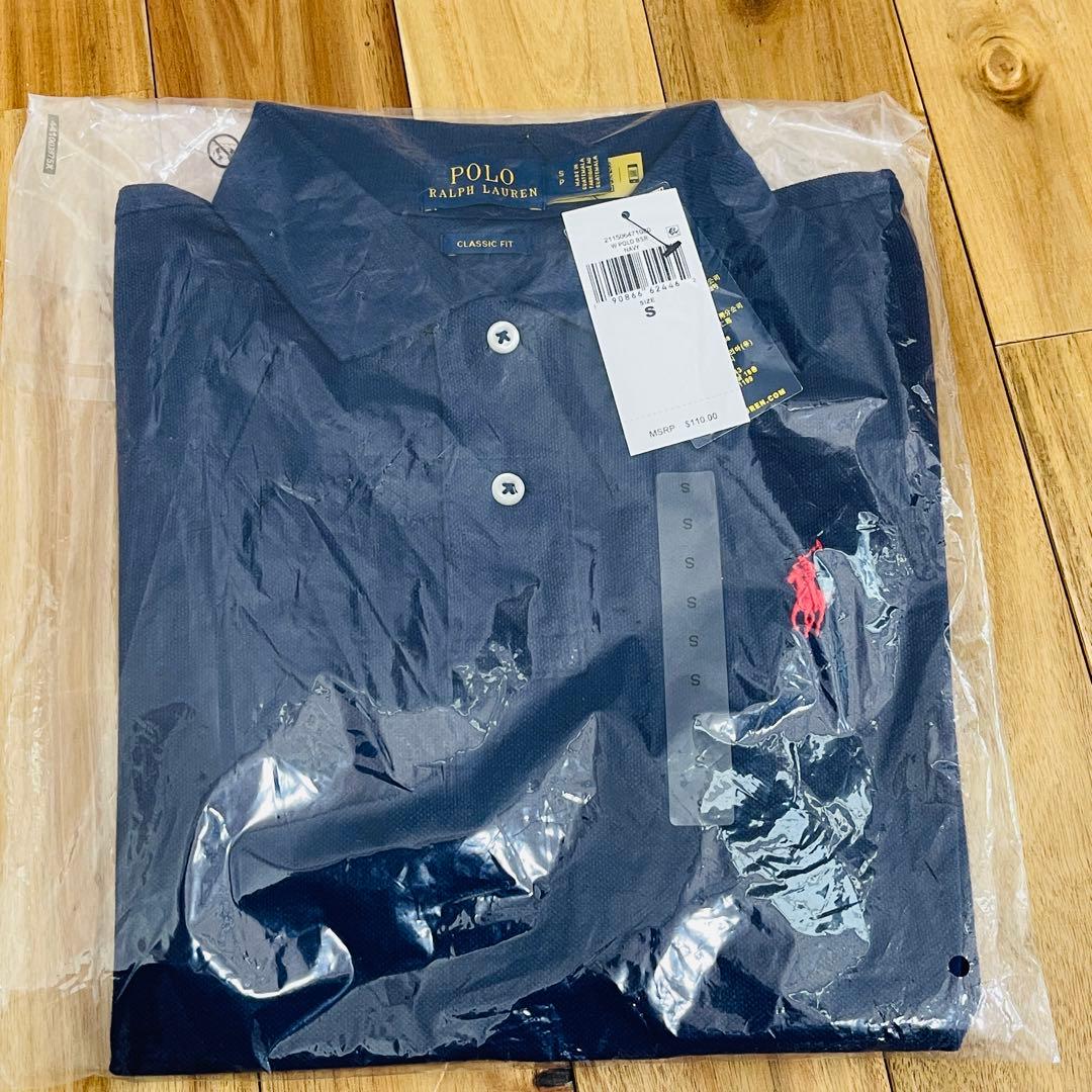 ナ様 ポロ ラルフローレン ポロシャツ 新品 タグ付き クラシックフィット 紺S