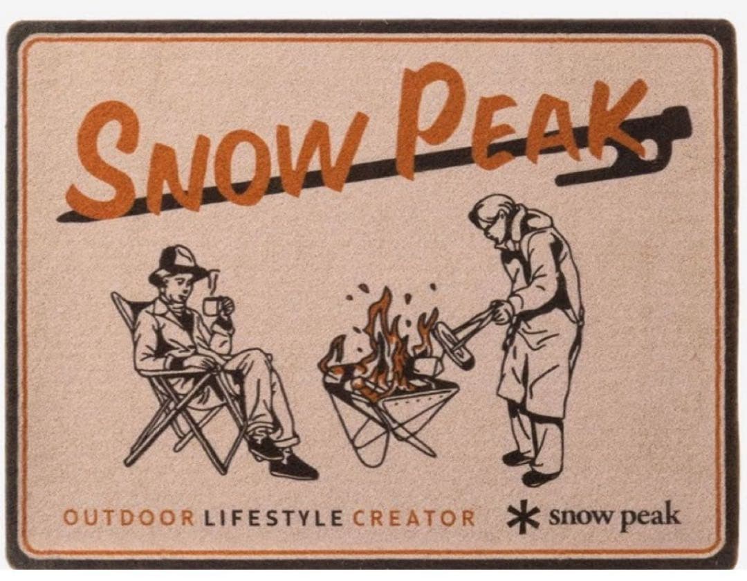 【新品】 peak スノーピーク　キャンピングフロアマット