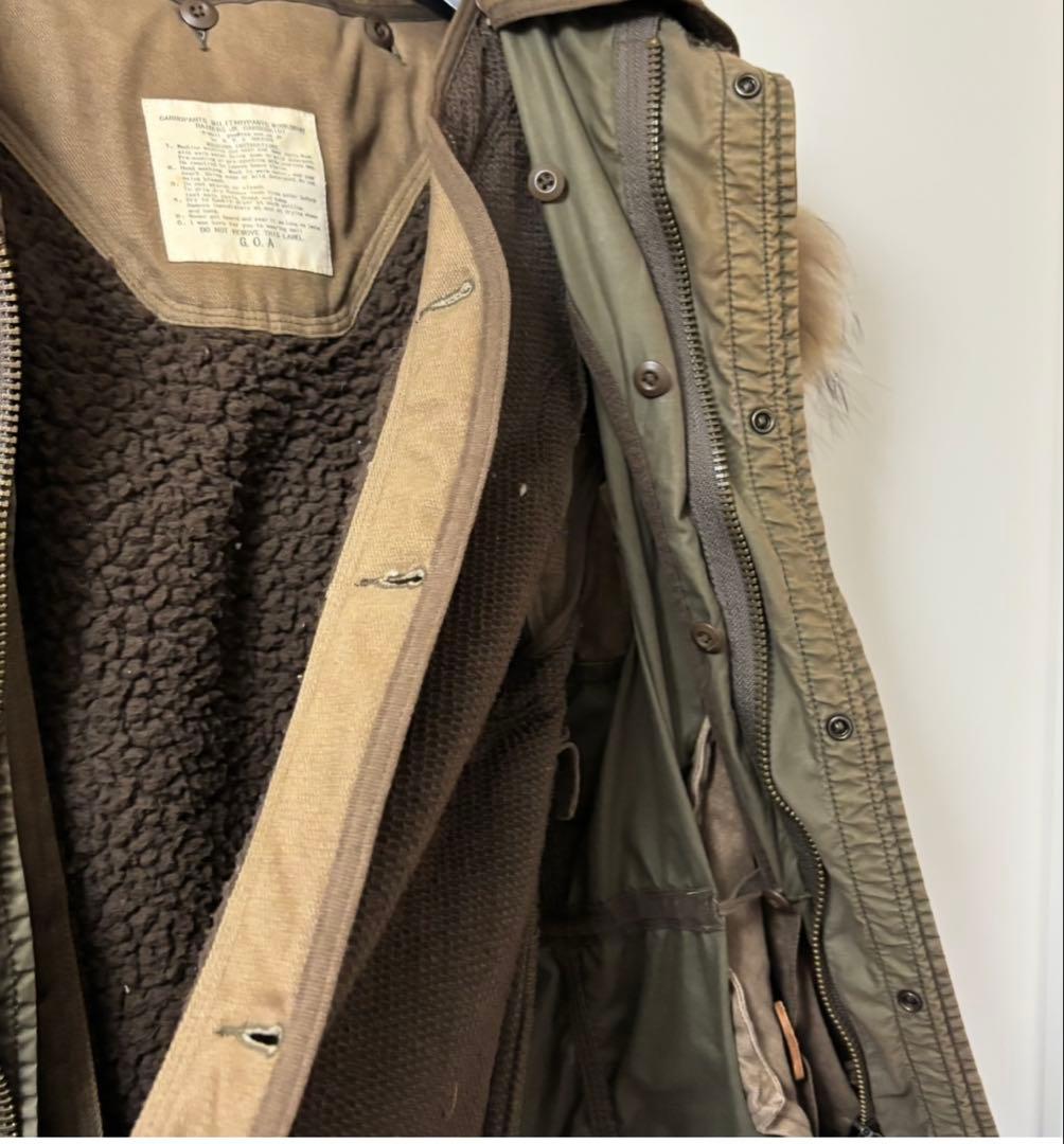 goa ゴア モッズコート ラクーンがゴージャス 定価3.6万円程