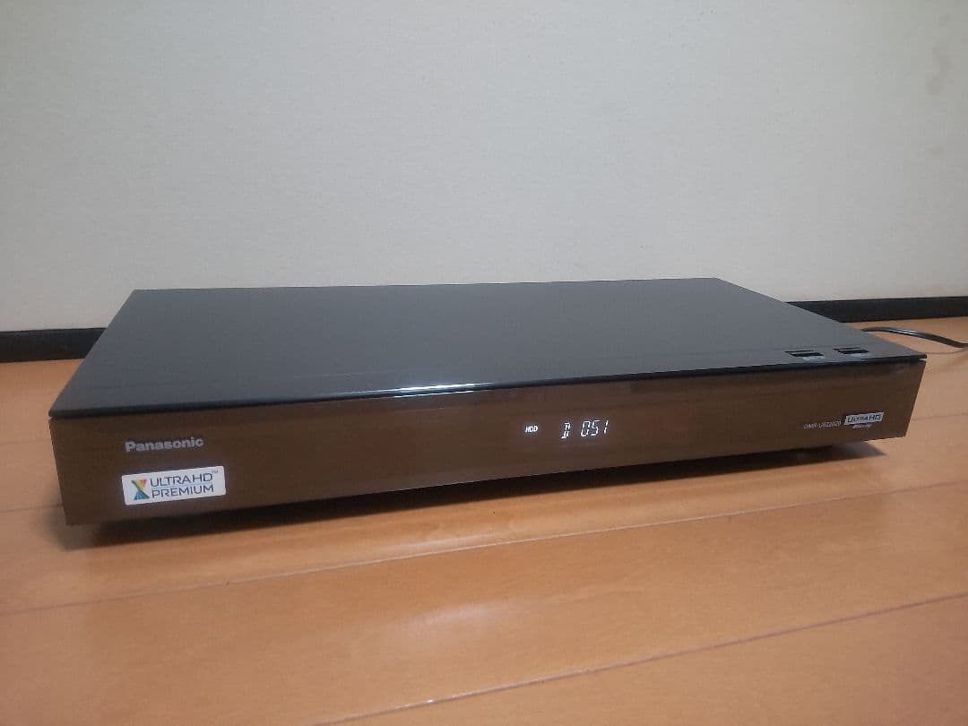 パナソニック　DIGA DMR―UBZ2020 2TB プチメンテ済み