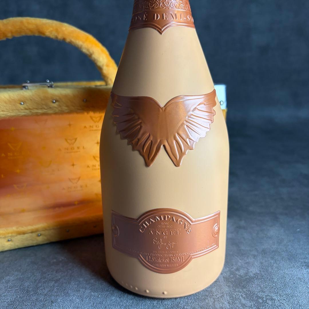 エンジェル　シャンパン　ドゥミセック　オレンジ　ロゼ　ケース